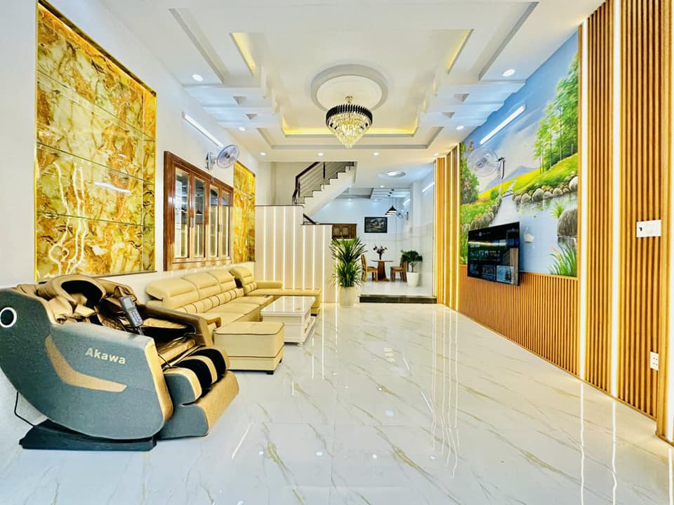 Bán nhà đường Bình Thành, Bình Tân, 64m2, 1 trệt 1 lầu, hẻm xe hơi 6m, giá rẻ