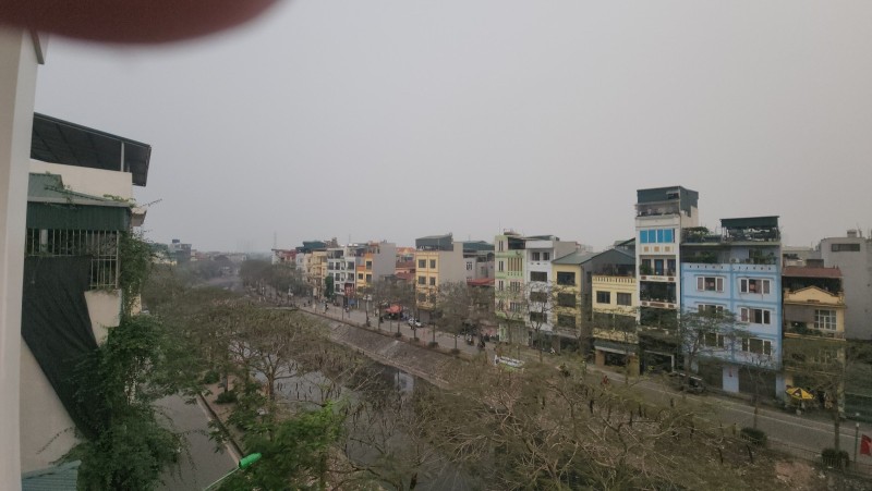 Bán nhà mặt đường Bờ Sông Sét 6 tầng thang máy*68m2*MT6m*14 tỷ, 2 vỉa hè, ô tô, thông sàn.