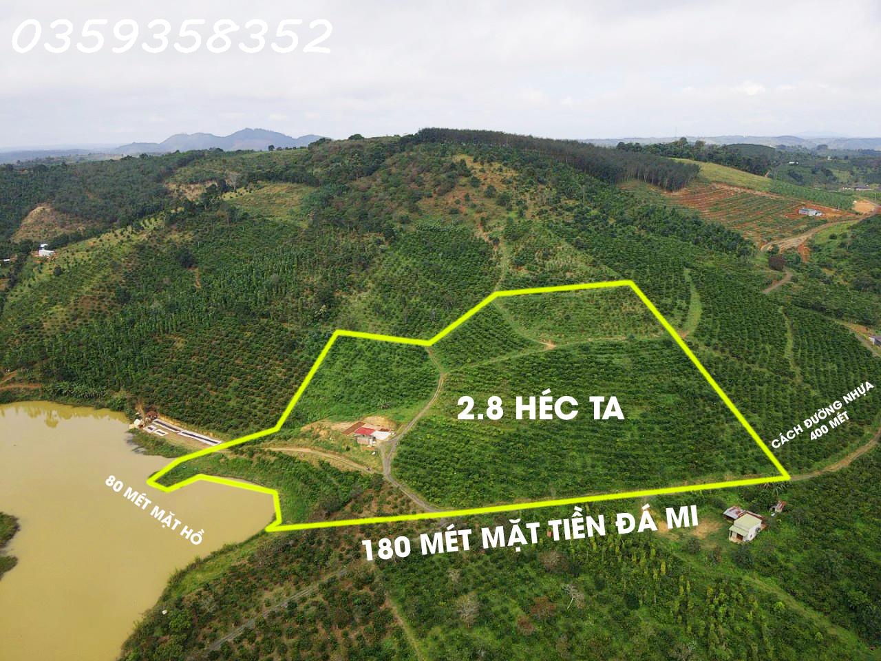 Siêu phẩm view hồ + mặt tiền dài hiện sổ + Giá siêu Ngộp đất thuộc tp Gia Nghĩa.