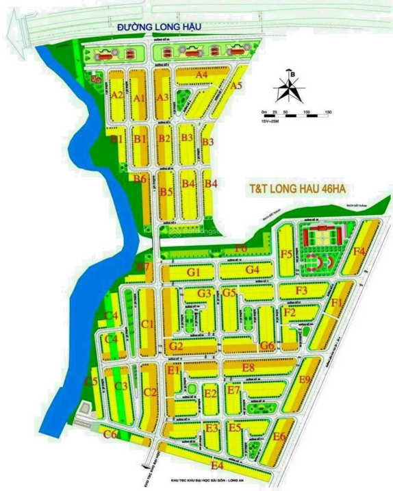 Chính chủ bán mảnh đất tại T&T City Millennia Long Hậu, Xã Long Hậu, Cần Giuộc, Long An
