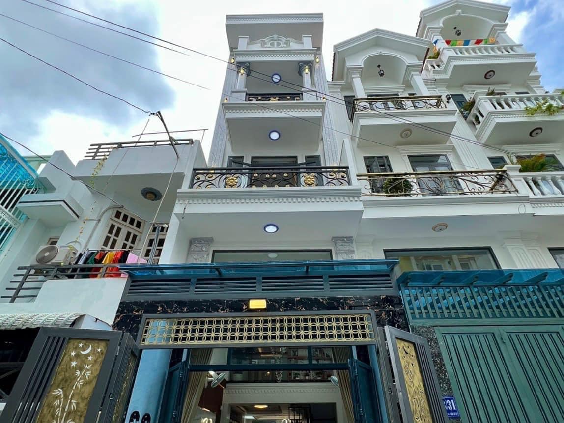 MTKD Gò Vấp _4 tầng, nở hậu 5.5m_đối diện Mercedes Quang Trung_10.2 tỷ