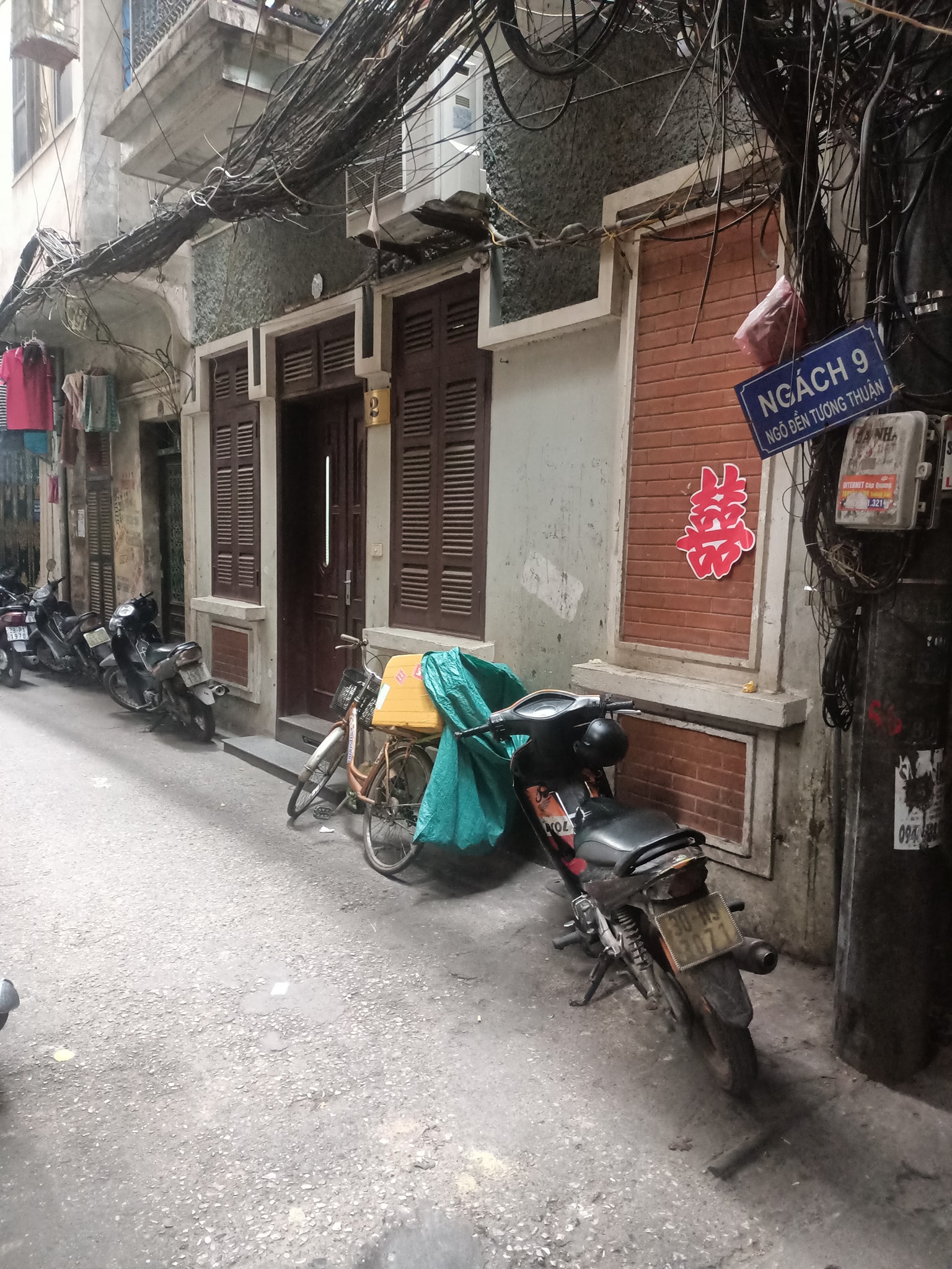 NHÀ ĐẸP GẦN PHỐ KHÂM THIÊN, NỘI THẤT ĐẦY ĐỦ CHỦ ĐỂ LẠI, KHÁCH CHỈ VIỆC XÁCH VALI ĐẾN Ở