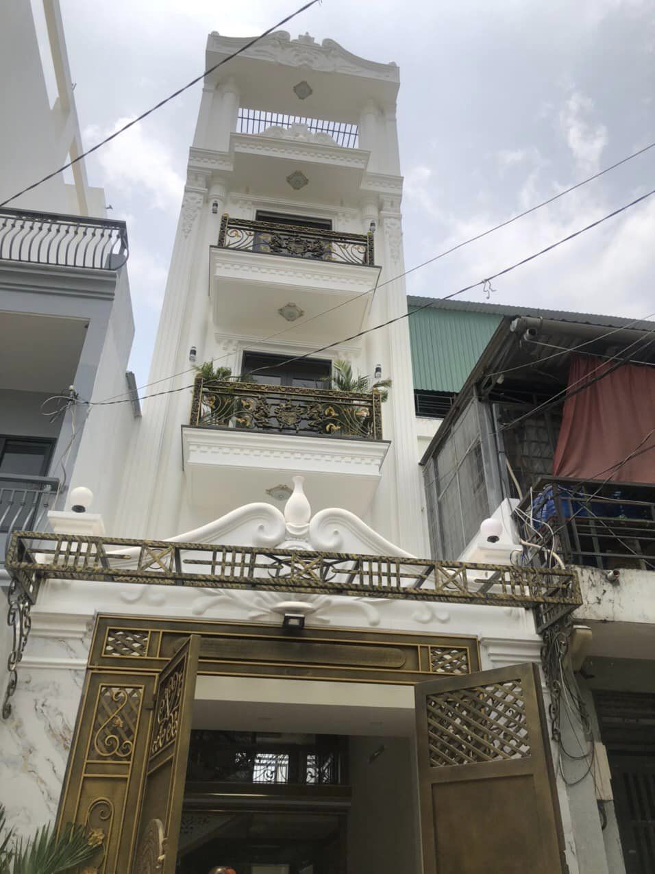 Bán Nhà Tân Chánh Hiệp 10, Q12- 114.3m2(4x28.5)- 4 tầng- Giá 6.xTỶ