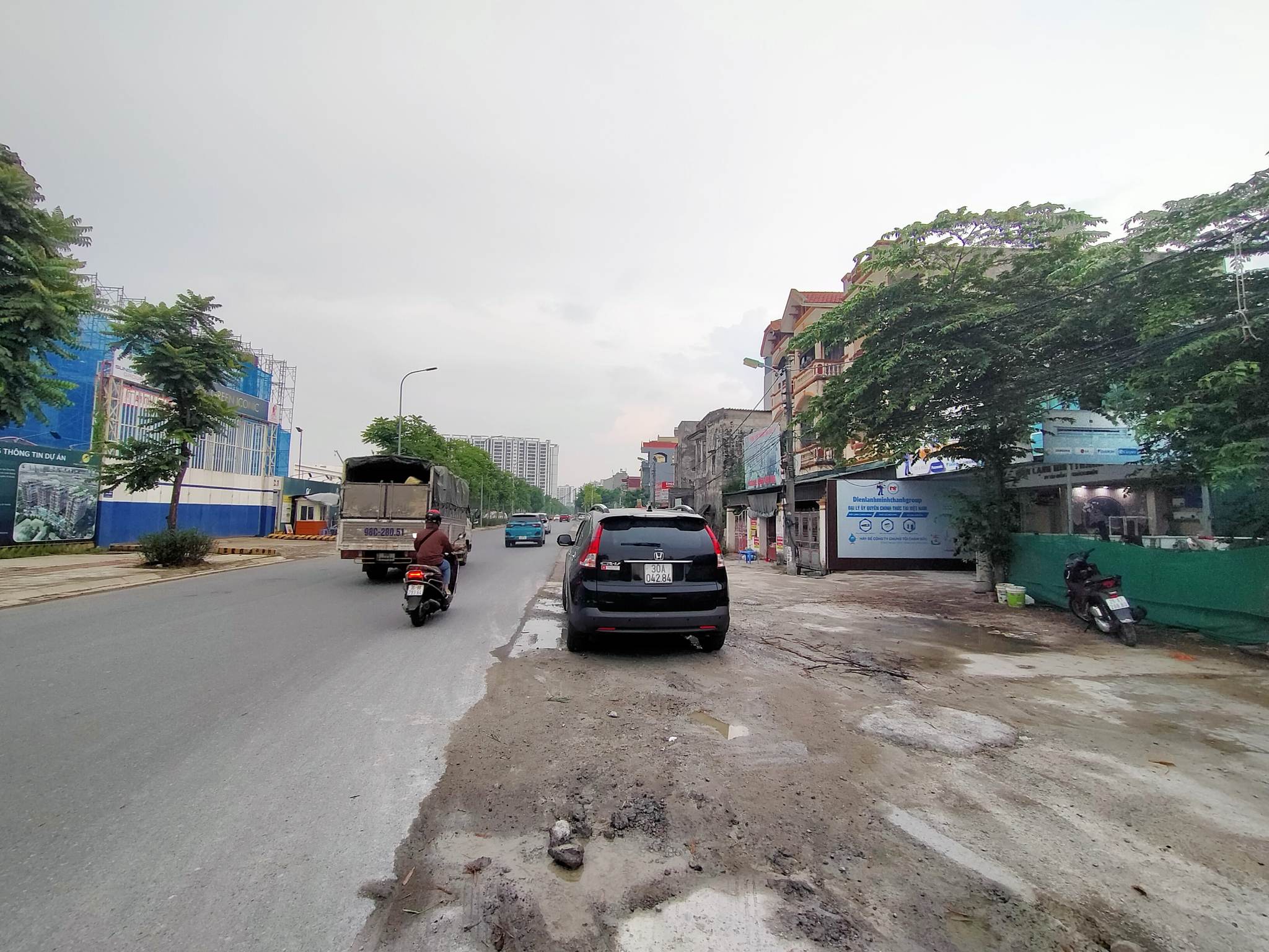 MẶT PHỐ VỊ TRÍ ĐẮC ĐỊA ĐỐI DIỆN KHU ĐÔ THỊ SUNSHINE GREEN ICONIE KINH DOANH LÝ TƯỞNG