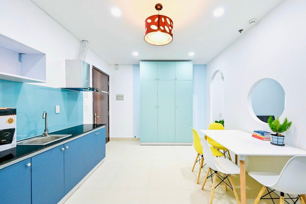 Cho thuê căn hộ đường Đinh Công Tráng, Quận 1, FULL NỘI THÁT, KÉO VALY VÀO Ở NGAY