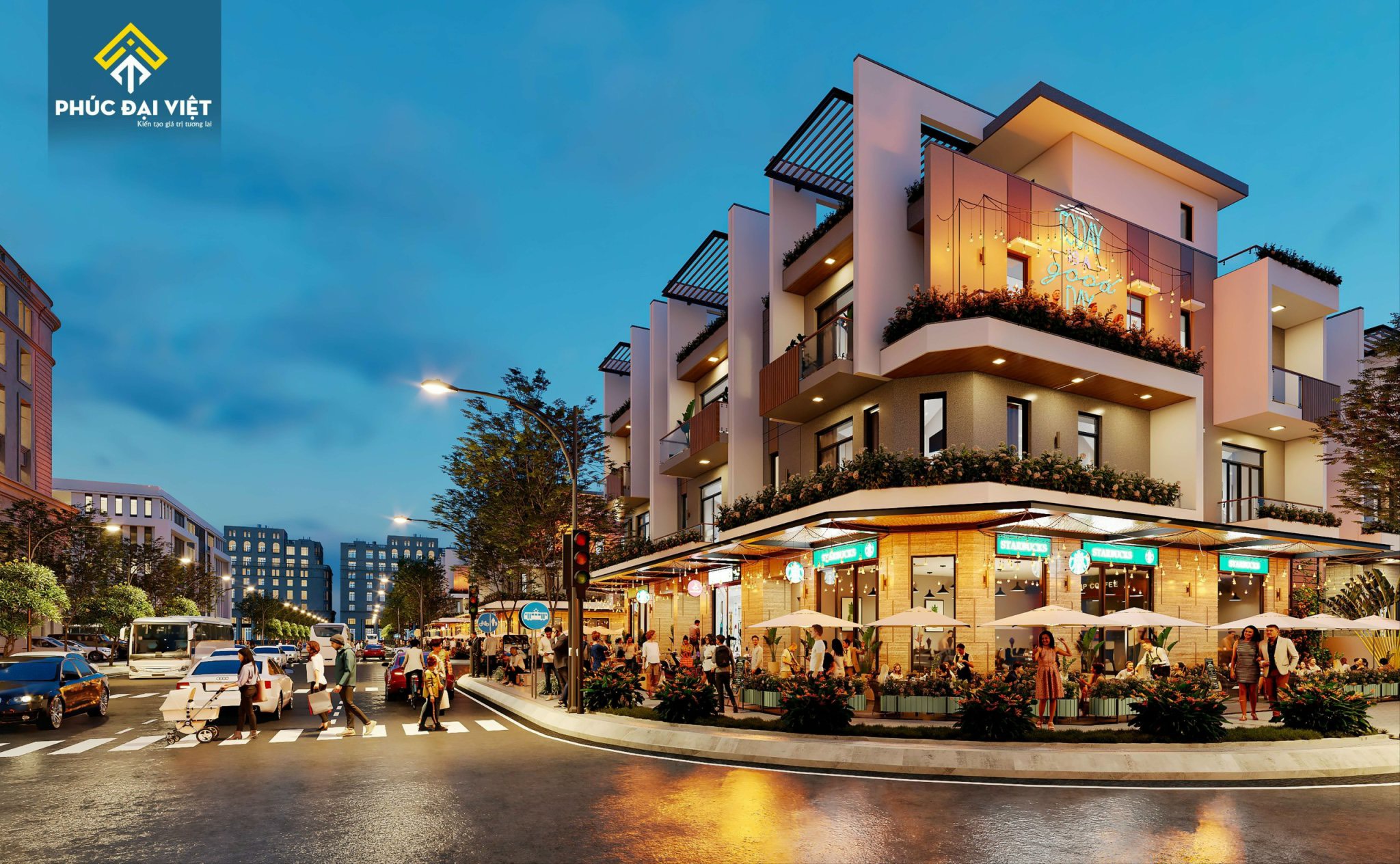 SHOPHOUSE 4 TẦNG KIẾN TRÚC THỜI THƯỢNG (119m2)- SINH LỜI SIÊU MẠNH NGAY TRUNG TÂM TP.HUẾ