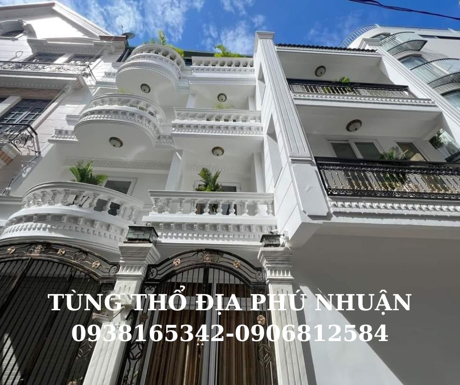 BÁN NHÀ HẺM XE HƠI PHÚ NHUẬN,KHU BIỆT THỰ HOÀNG DIỆU,60M2 4 TẦNG NHỈNH 14 TỶ.