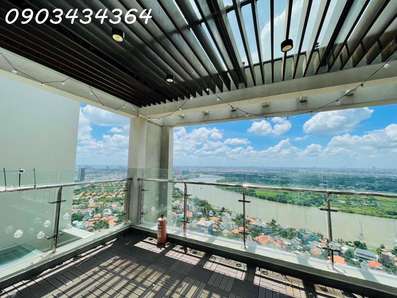 Penthouse Masteri Thảo Điền, có 1 căn duy nhất mới nguyên chưa bóc tem đợi chủ