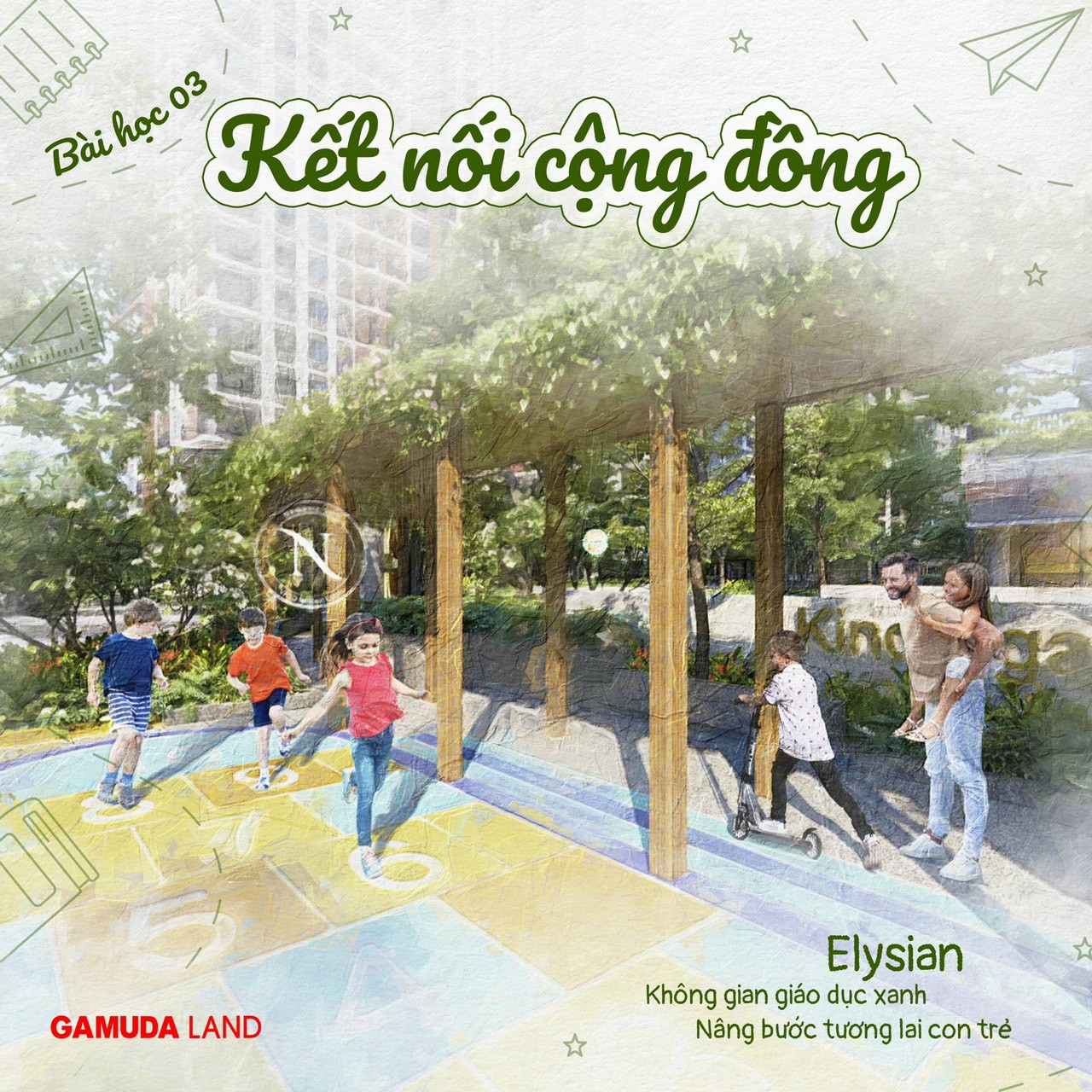 ELYSIAN – KHÔNG GIAN SỐNG ĐA SẮC MÀU, GIÀU TRẢI NGHIỆM NÂNG BƯỚC TƯƠNG LAI CON TRẺ