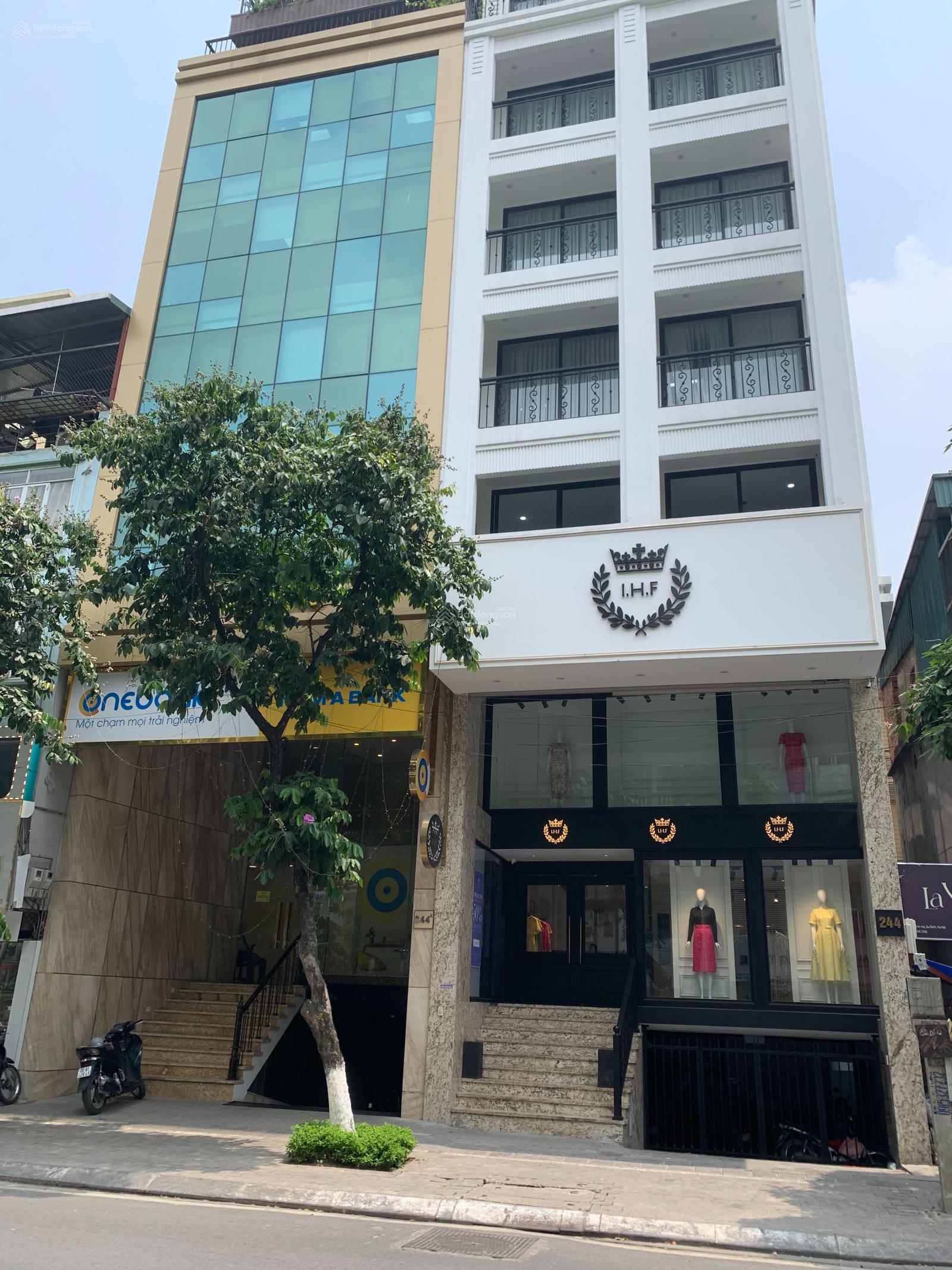 Bán toà nhà MP Thanh Nhàn 165m2 7 tầng TM, MT 10m ngay ngã tư Lê Thanh Nghị KD