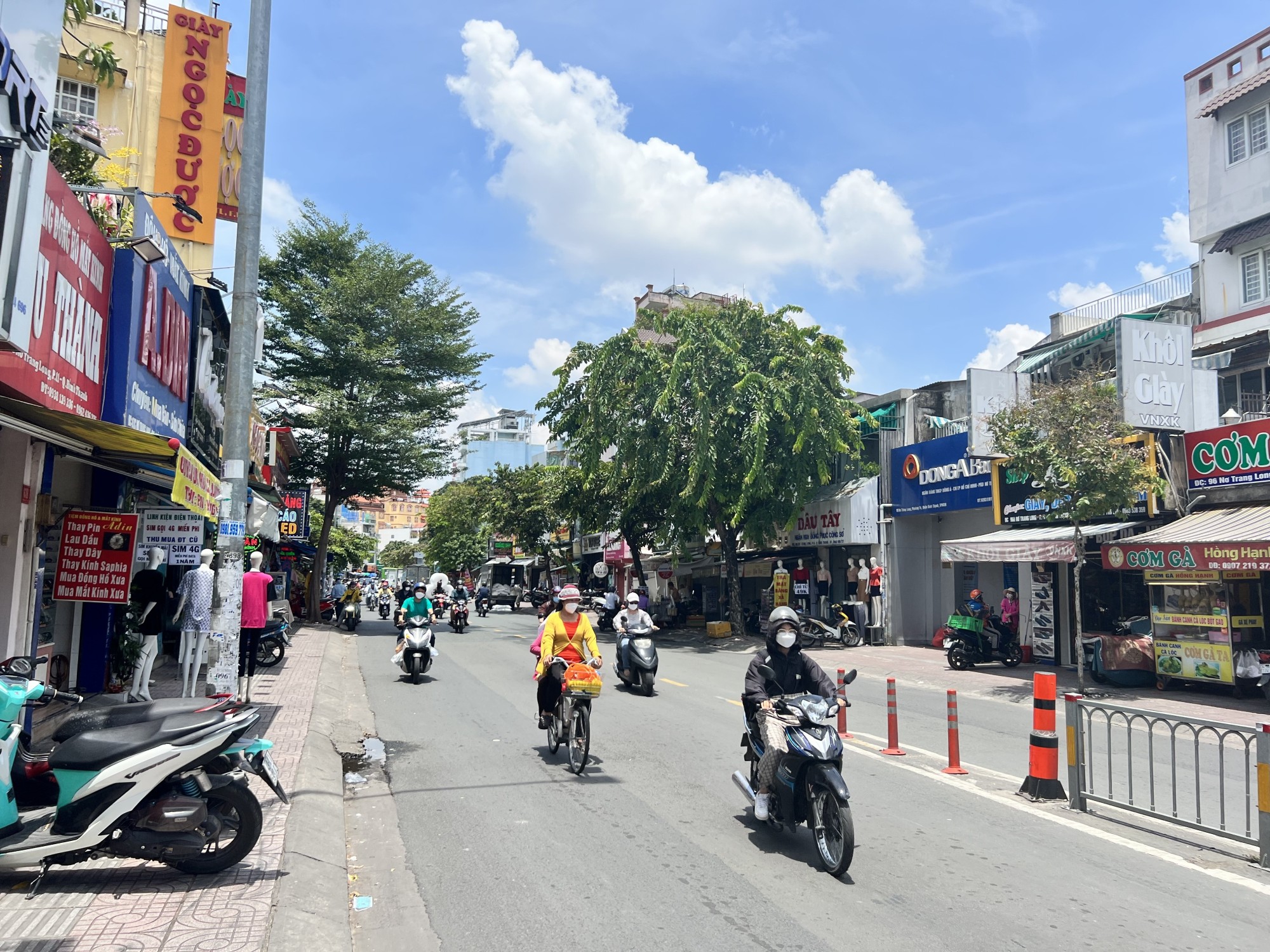 Bán nhà mặt tiền đường Nơ Trang Long quận Bình Thạnh diện tích 40 m2 nở hậu