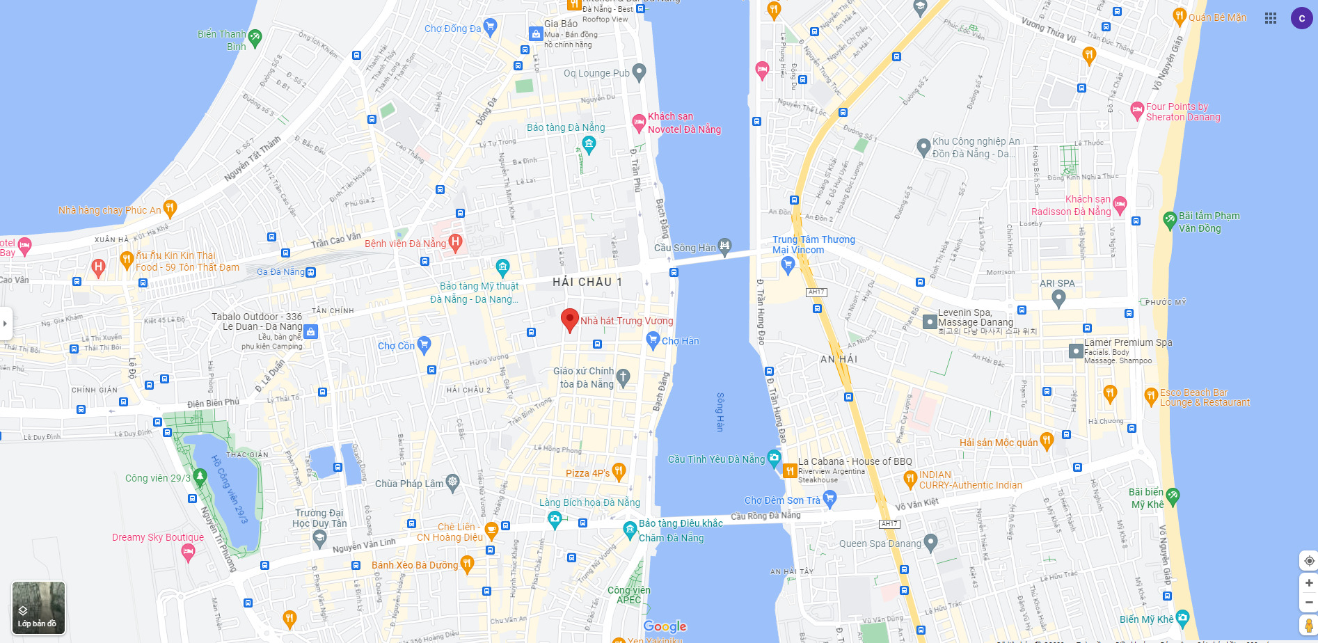 Nhà mới 3 Tầng Mê Lệch mới Trung tâm Hải Châu Trung tâm Đà Nẵng