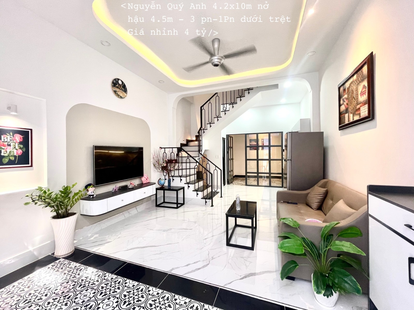 NHÀ CÔNG NGHỆ 4.0 SMART HOME - 42M2 - NGUYỄN QUÝ ANH, TÂN SƠN NHÌ, TÂN PHÚ - CHỈ 4 TỶ...