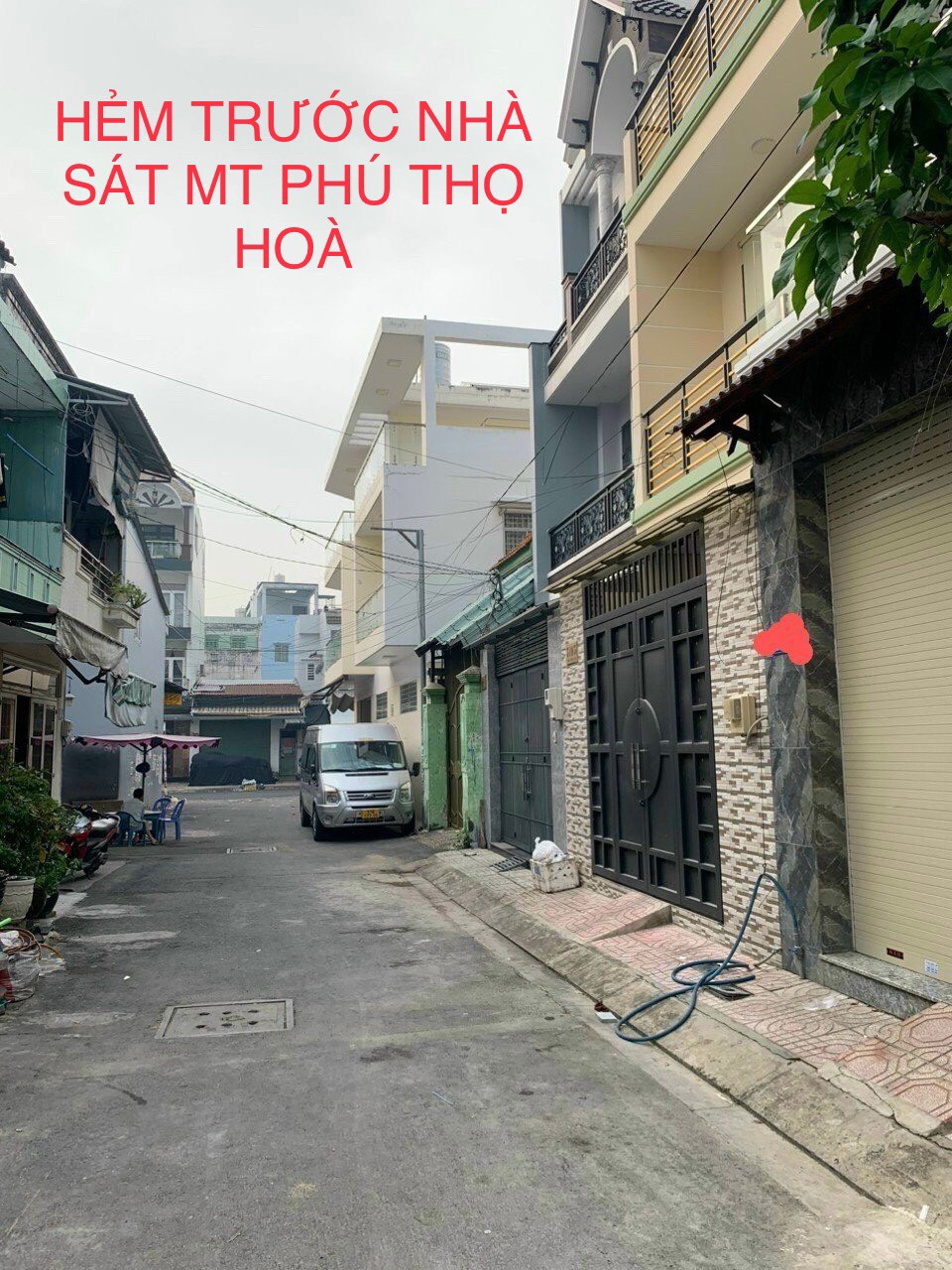 Bán nhà HẺM XE HƠI 6M Phường Phú Thọ Hòa, Quận Tân Phú, 34m2(4x8.5), 2 Tầng