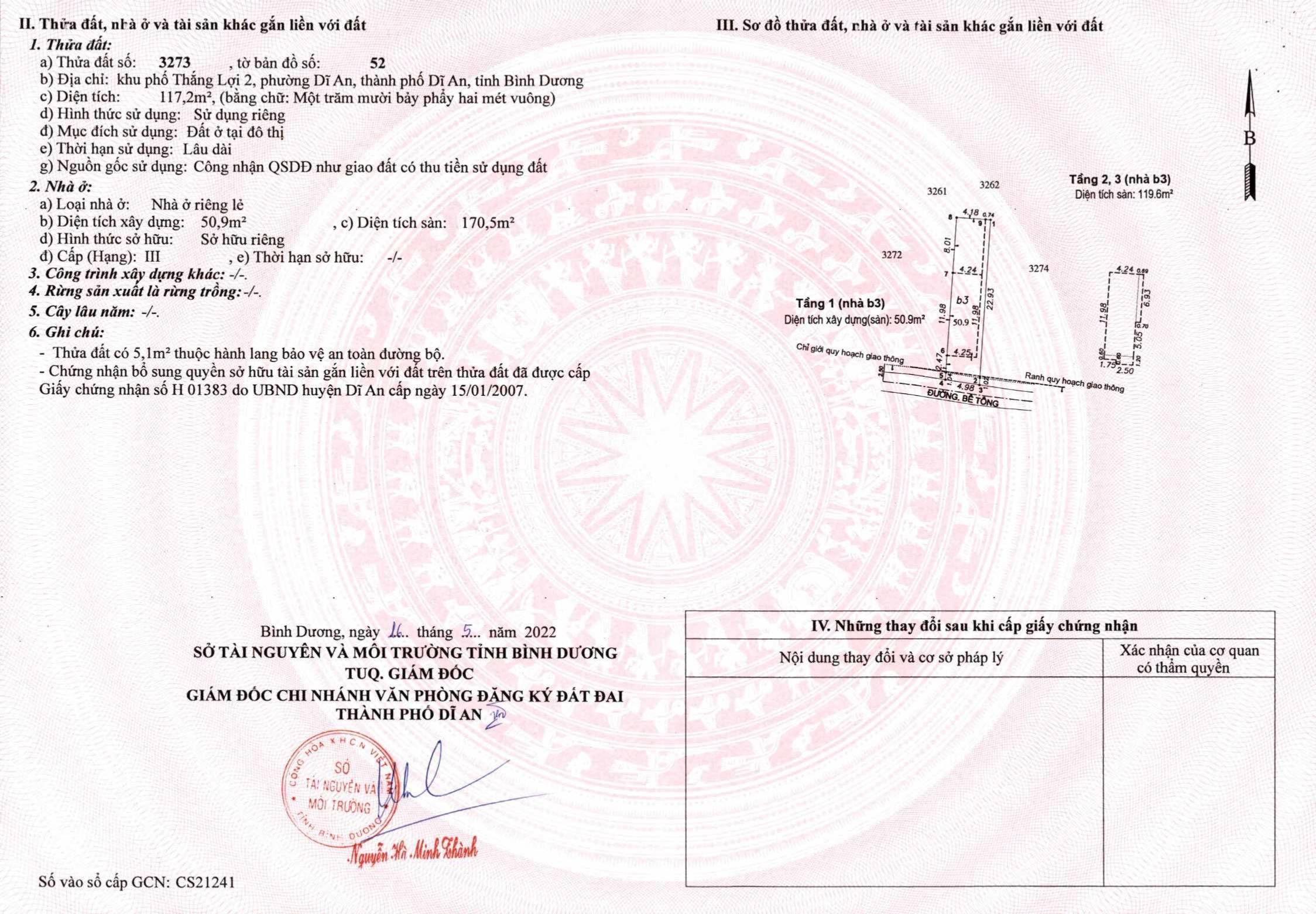 chinh chu can ban gap 2 lo dat o di an 5548402 3