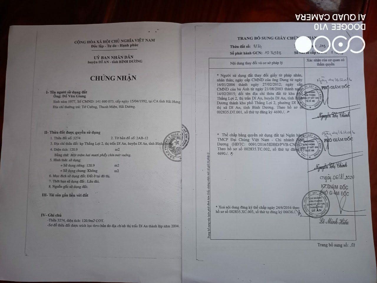 chinh chu can ban gap 2 lo dat tai di an binh duong 5565365 1