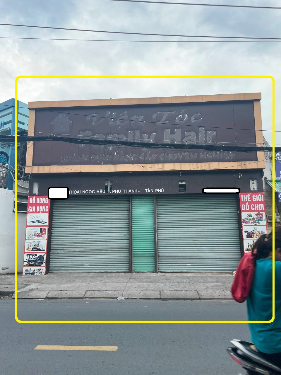 Cho thuê nhà MTKD Thoại Ngọc Hầu 272m2 - ngang 8M - gần siêu thị GO!