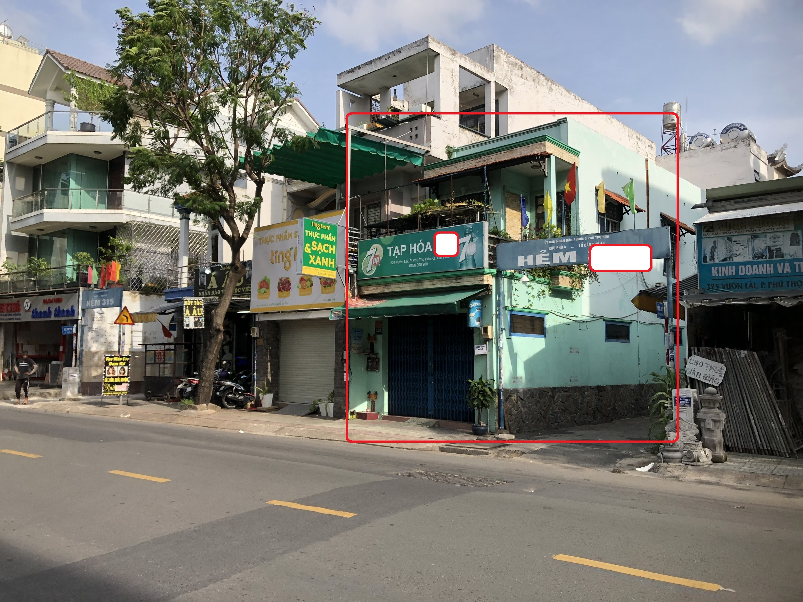 Cho thuê nhà GÓC 2 MTKD Vườn Lài 60m2 - 2 TẦNG