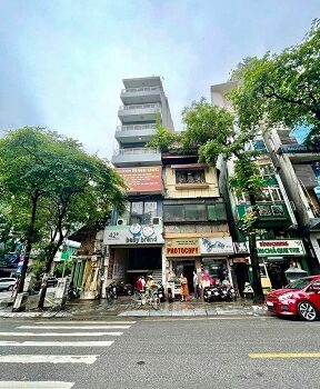 BÁN GẤP CĂN HOA HẬU 2 MẶT PHỐ TRẦN XUÂN SOẠN-THI SÁCH, 121m2 - 8 TẦNG, THANG MAY XÂY MỚI HIỆN ĐẠI.