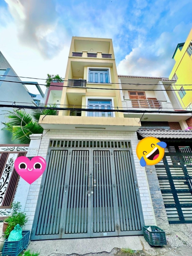 Bán nhà Gò Vấp, Trần Bá Giao, Phường 5, 106m2, 4 tầng, giá chỉ 9 tỷ 5
