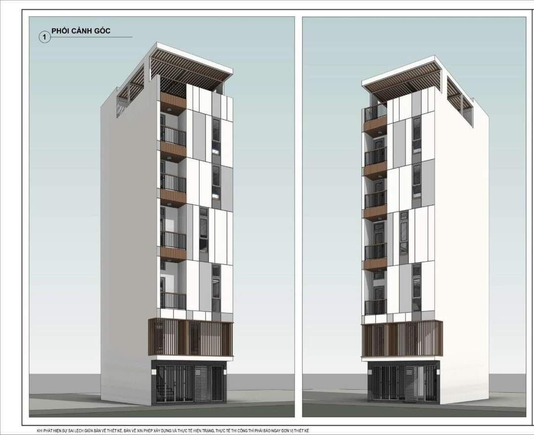 Bán gấp tòa nhà CHDV Thích Quảng Đức, 7 tầng BTCT mới. Doanh thu 720tr/năm, sổ vuông