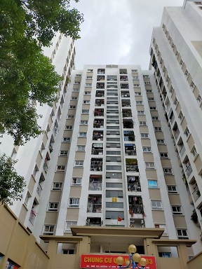 Bán căn hộ chung cư K33 (Z133) ngõ 103 đường Lý Sơn, phường Ngọc Thuỵ, quận Long Biên, HN. Giá 2,15 tỷ đồng.