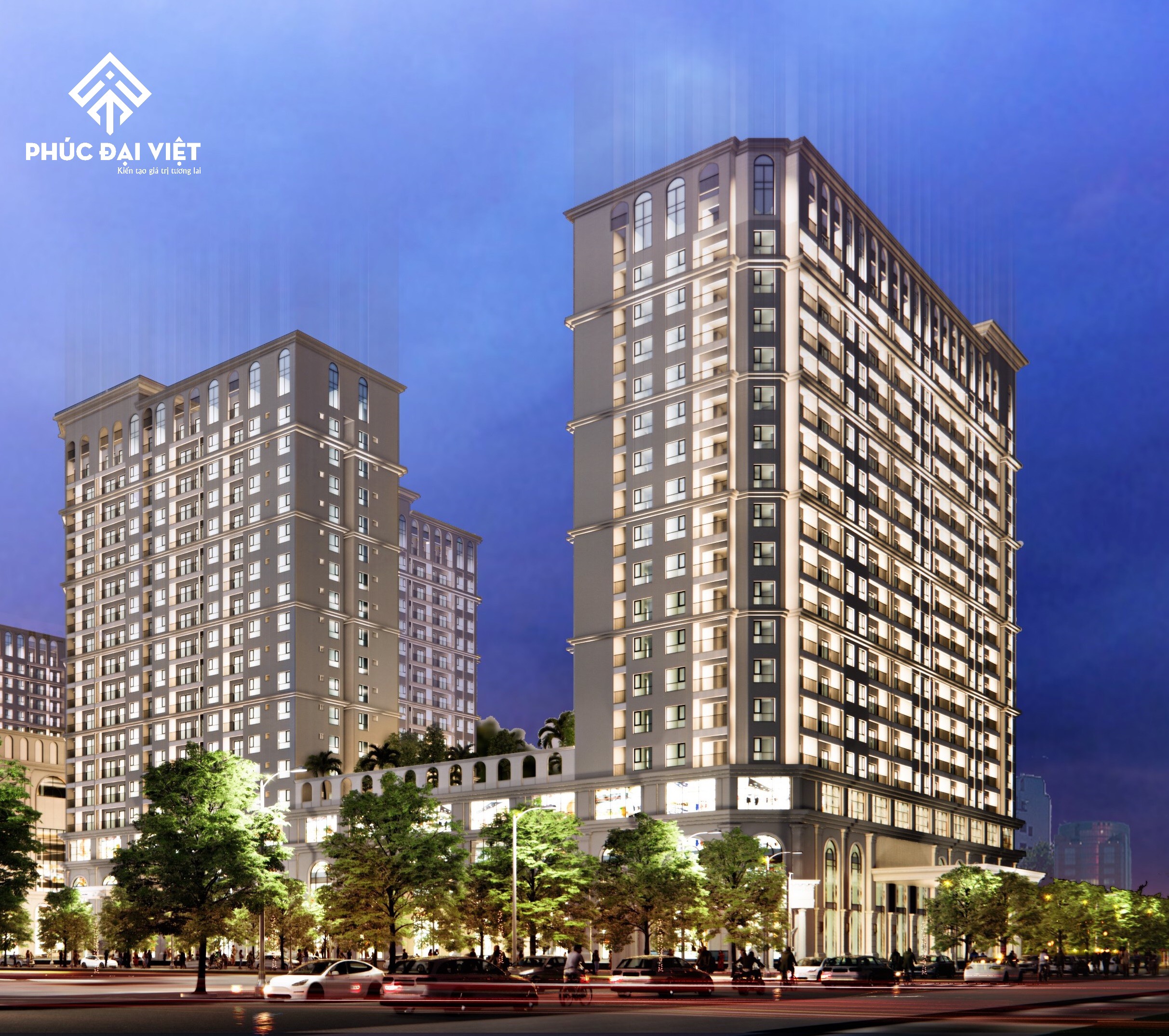 SHOPHOUSE 4 TẦNG KINH DOANH NGAY KHU HCC TỈNH - TRỰC DIỆN TỔ HỢP TTTM DOJI