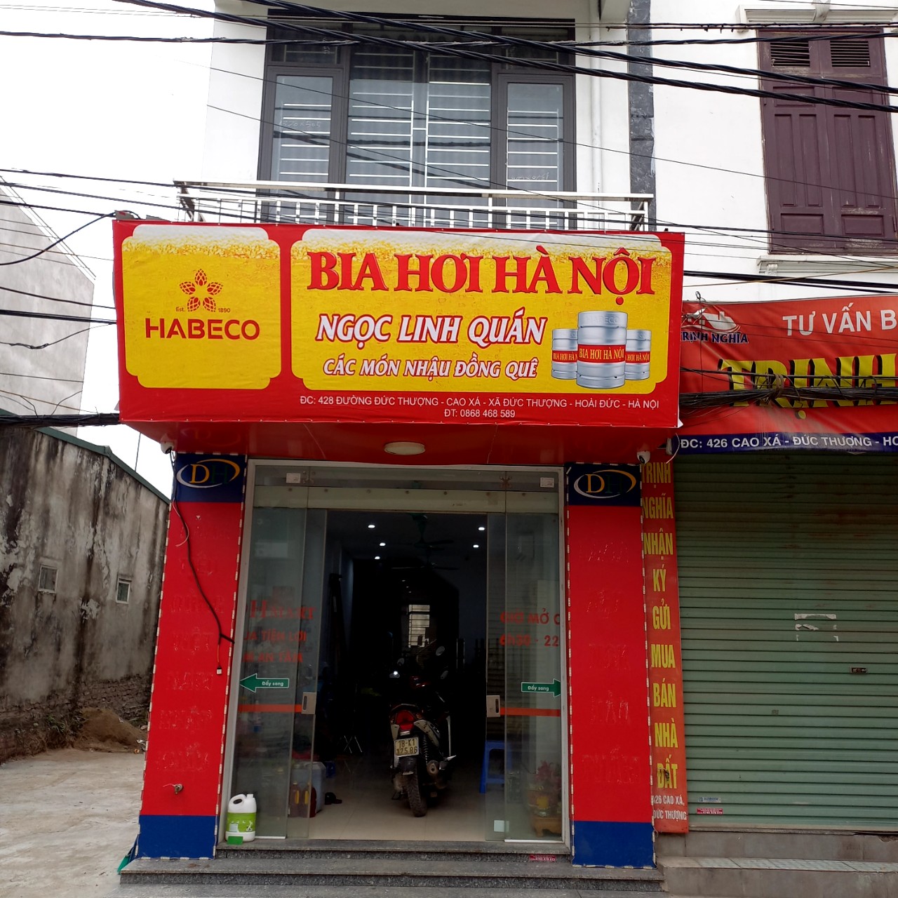 Chính chủ cho thuê nhà tại số 428 đường Đức Thượng Xã Đức Thượng, Hoài Đức, Hà Nội