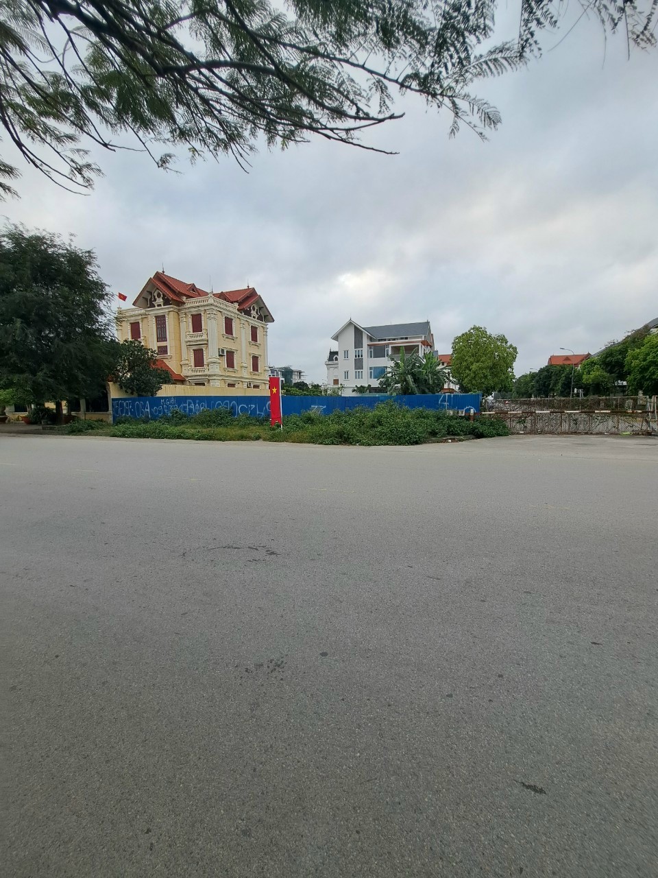 BĐ Bán lô đất Biệt thự 2 mặt tiền 266M ngang 12 m khu biệt thự Hải An