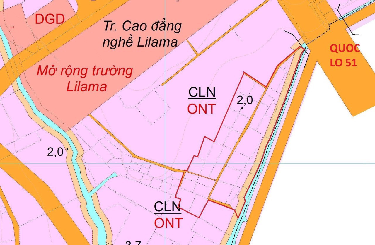 CẦN BÁN LÔ ĐẤT XÃ LONG PHƯỚC HUYỆN LONG THÀNH TỈNH ĐỒNG NAI