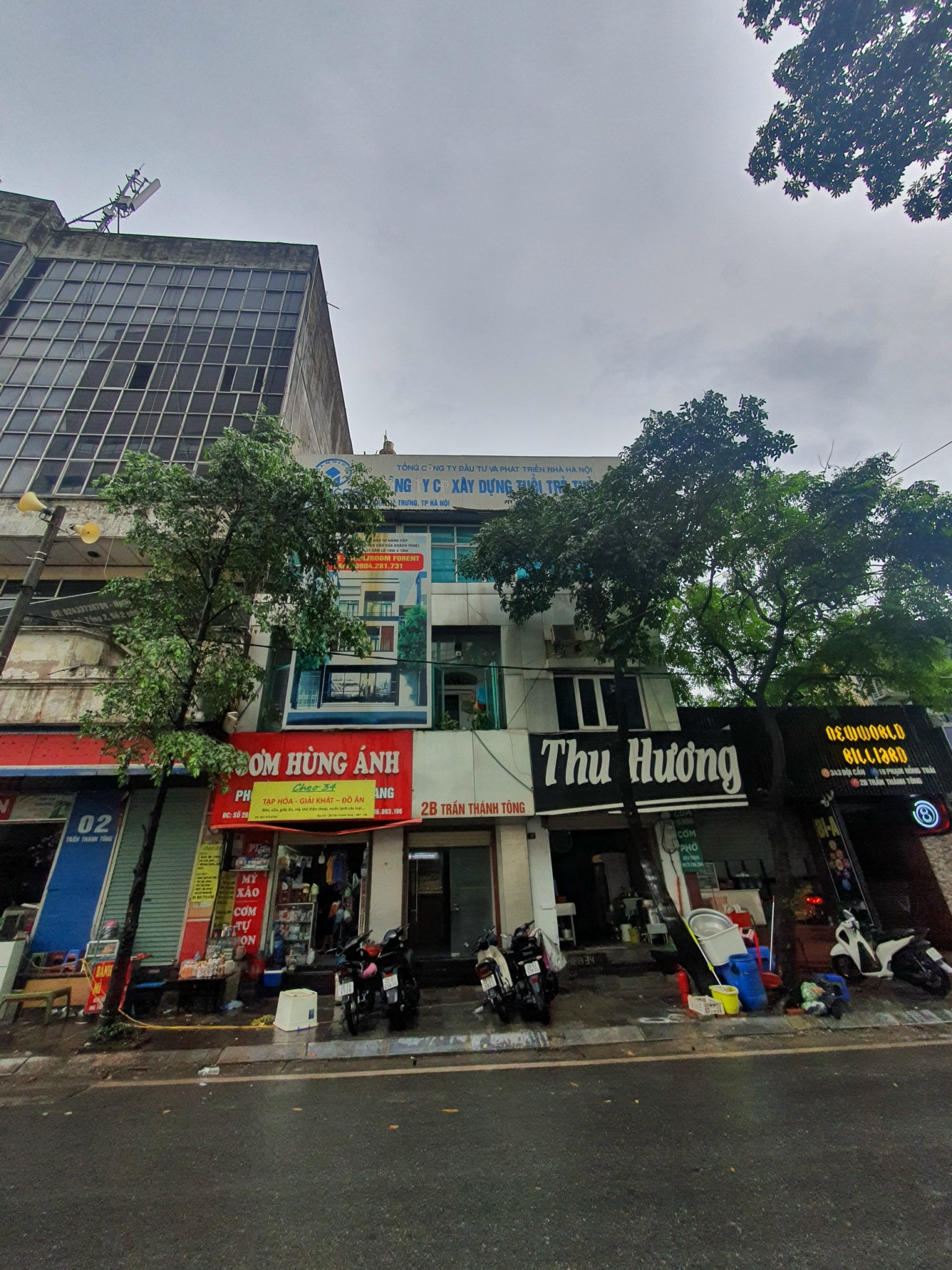 Cho thuê nhà 2B Trần Thánh Tông, Phường Phạm Đình Hổ, quận Hai Bà Trưng, Hà Nội