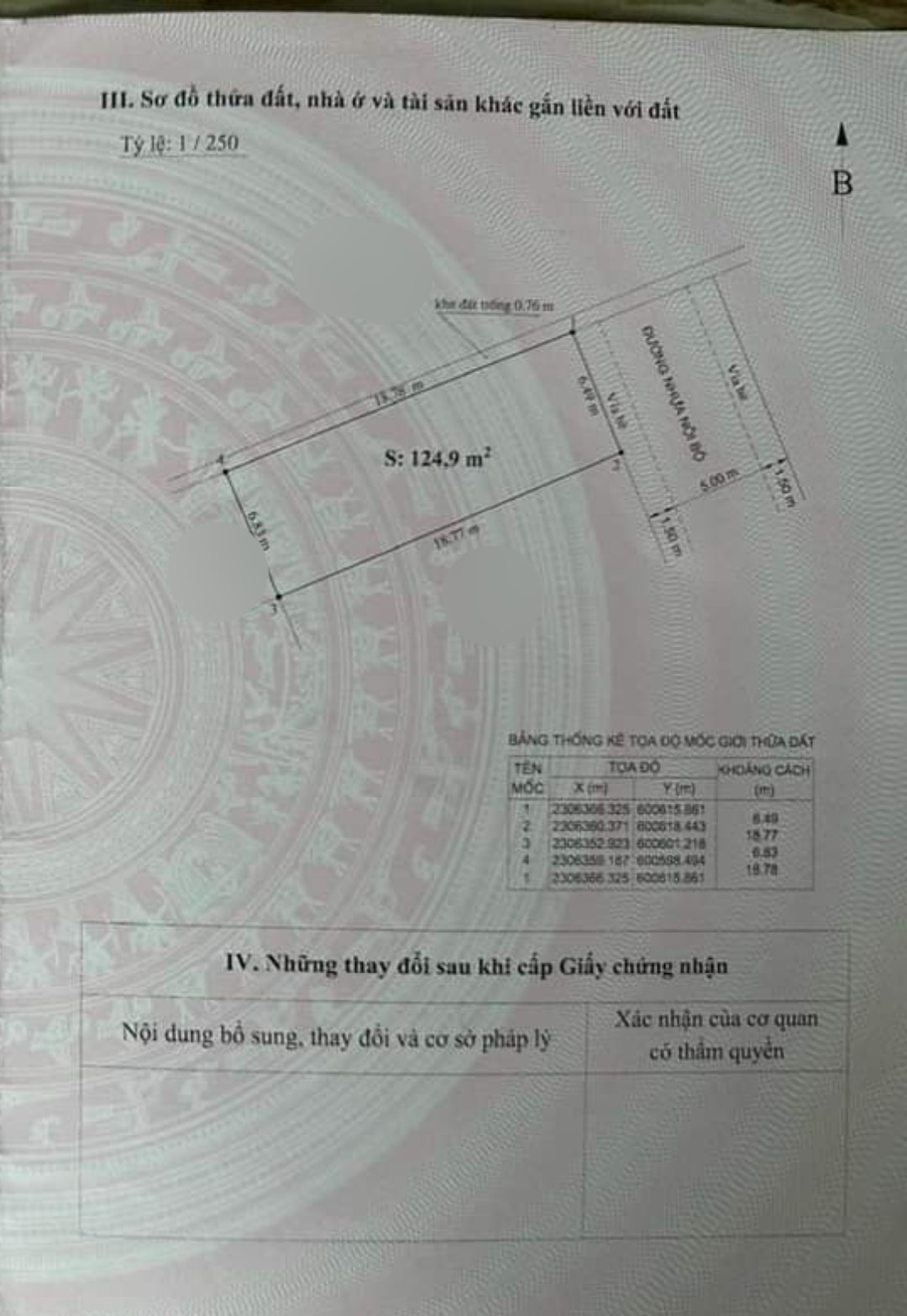 BĐ Bán lô đất TDc Vườn Hồng Hải An 125 M ngang 6 m