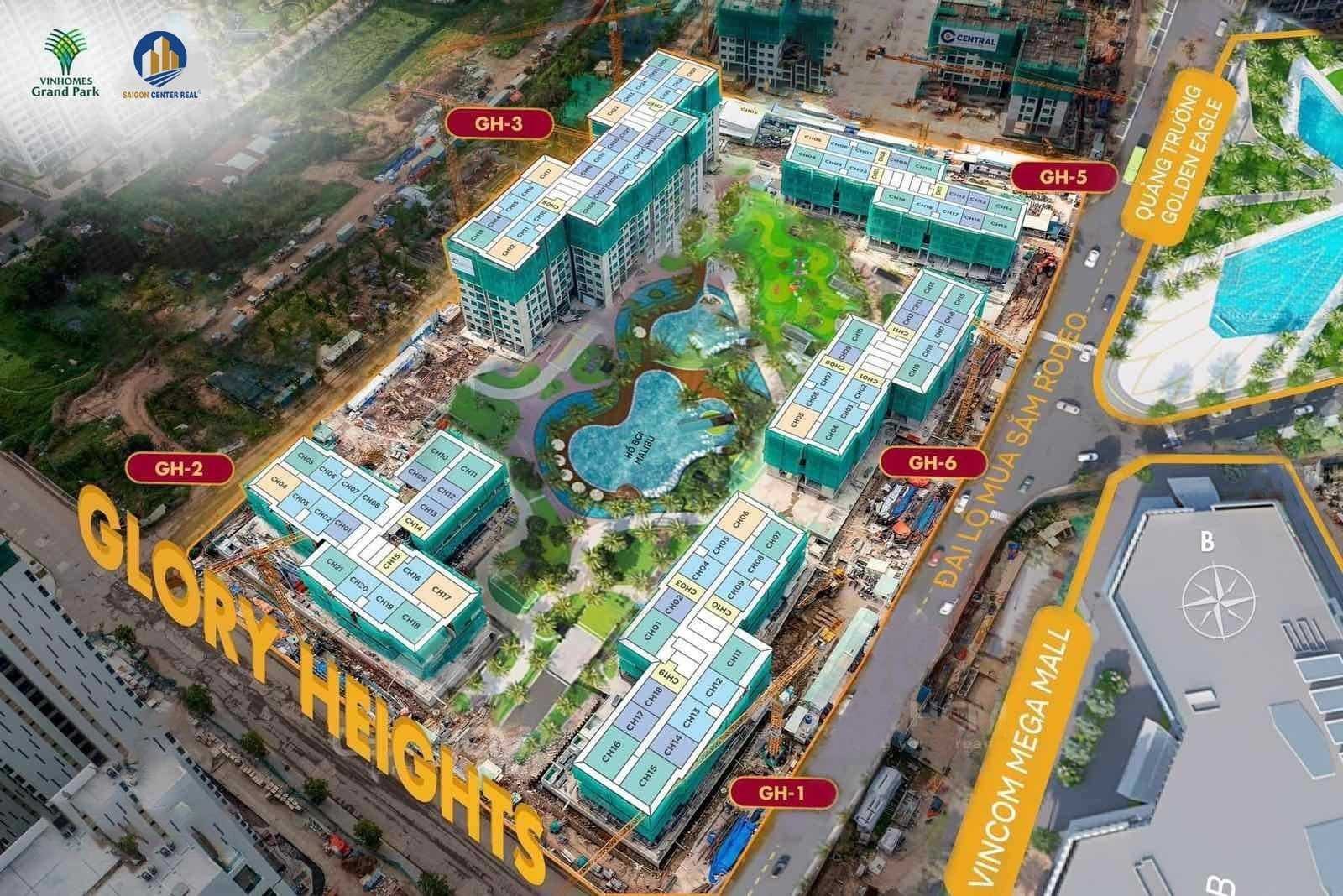 Đặt Chỗ Tham Dự Ngày Mở Bán Phân Khu Đẹp Nhất Glory Heights - Lõi Trung Tâm khu đô thị Vinhomes Grand Park