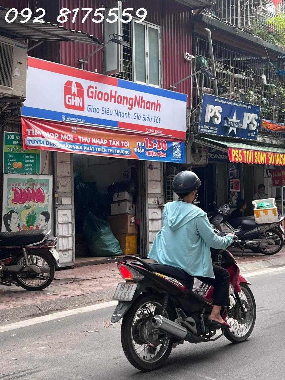 Chính Chủ Cho thuê nhà mặt phố kinh doanh Phố Thành Công, Phường Thành Công, Quận Ba Đình, Hà Nội.