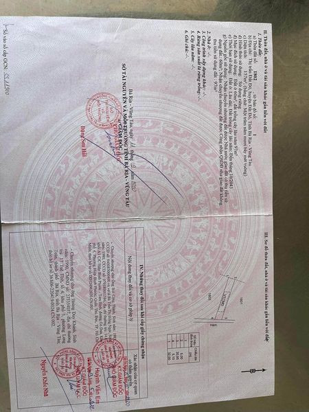 Chính Chủ Cần Bán Gấp đất đường Nguyễn Bảo Hoá, Thị trấn Đất Đỏ, Bà Rịa Vũng Tàu.