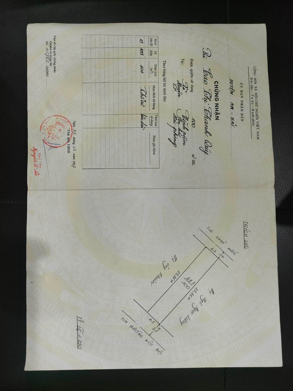 Bán đất mặt ngõ 7m Thiên Lôi, diện tích 100m, GIÁ 29 tr/m vô địch Lê Chân