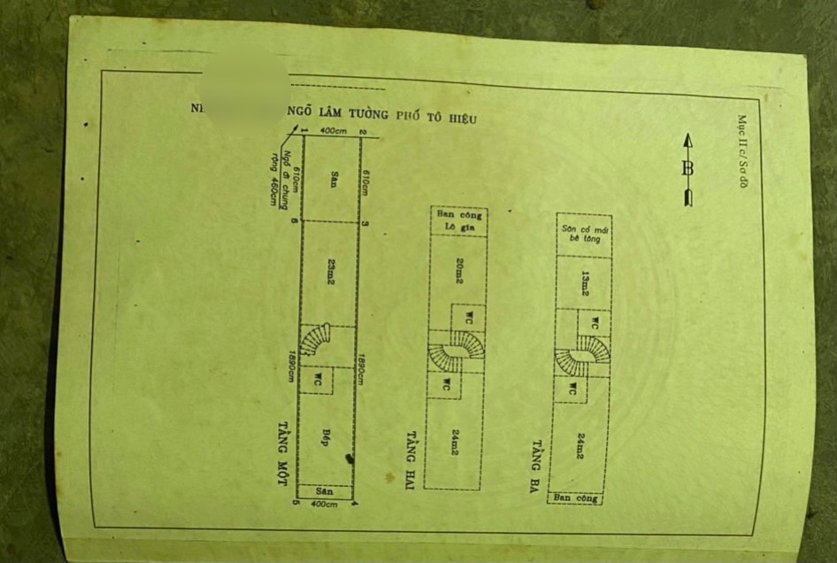 Bán đất tuyến 2 đường Tô Hiệu - 100m2 - mt 4m - hướng Bắc - ngõ ô tô có vỉa hè - 59 tr/m2