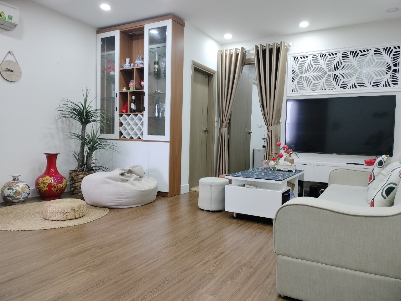 CT Cho thuê Chung Cư Hoàng Huy Lạch Tray 62M 2 ngủ full đồ