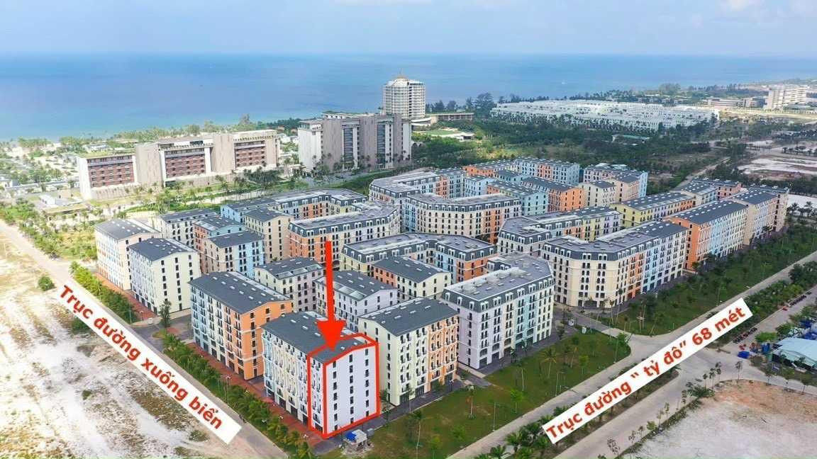 Chính chủ bán Căn góc 3 mặt tiền sát biển đẹp nhất nhì dự án Marina Square Phú Quốc- 7 tầng -120m2- 22 phòng- Giá ngộp