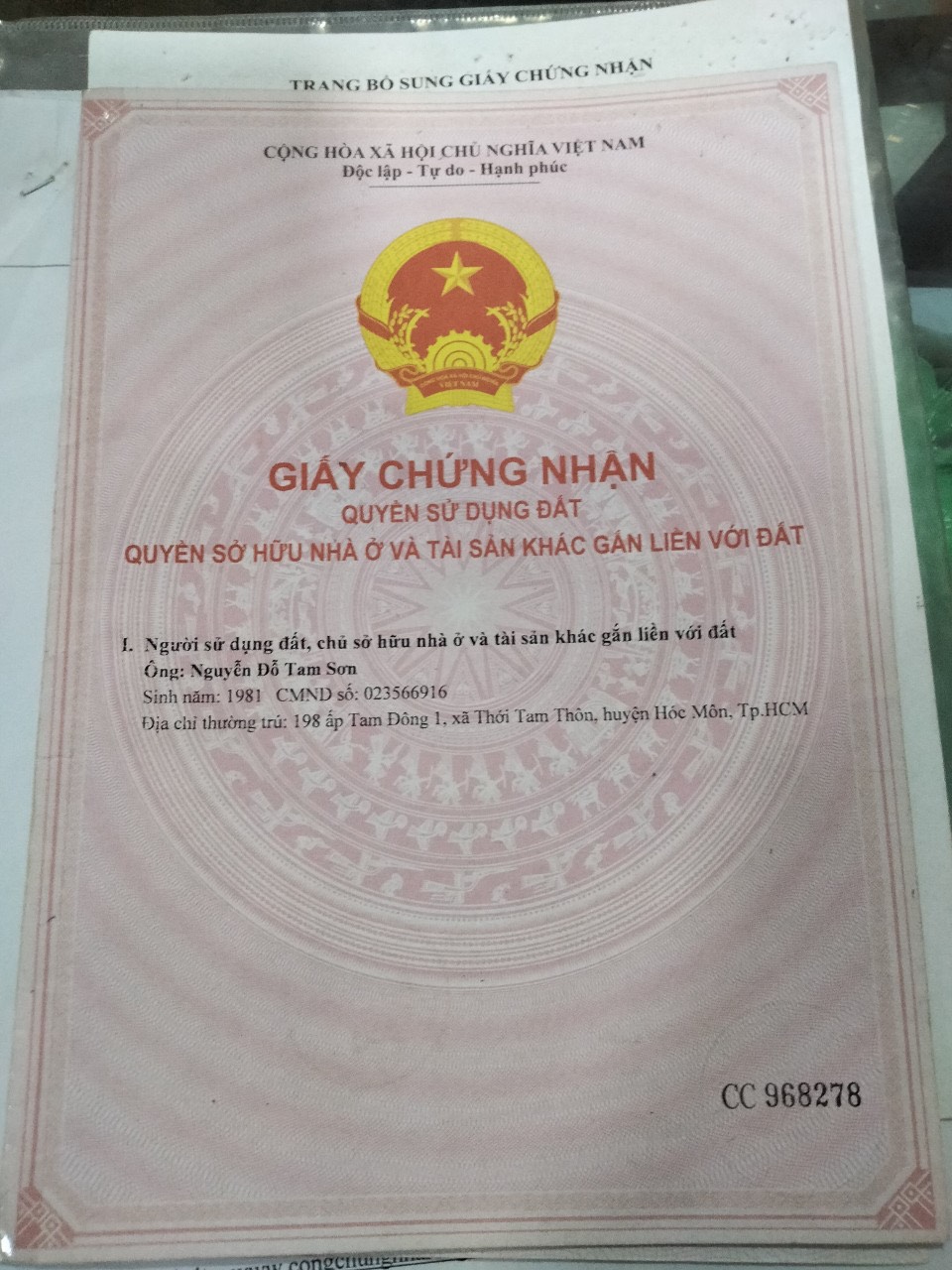 CHUNG CƯ MINI NGAY ĐƯỜNG PHẠM THỊ TÔM- ẤP 4 - XÃ ĐÔNG THẠNH - HÓC MÔN CHÍNH CHỦ CẦN BÁN.