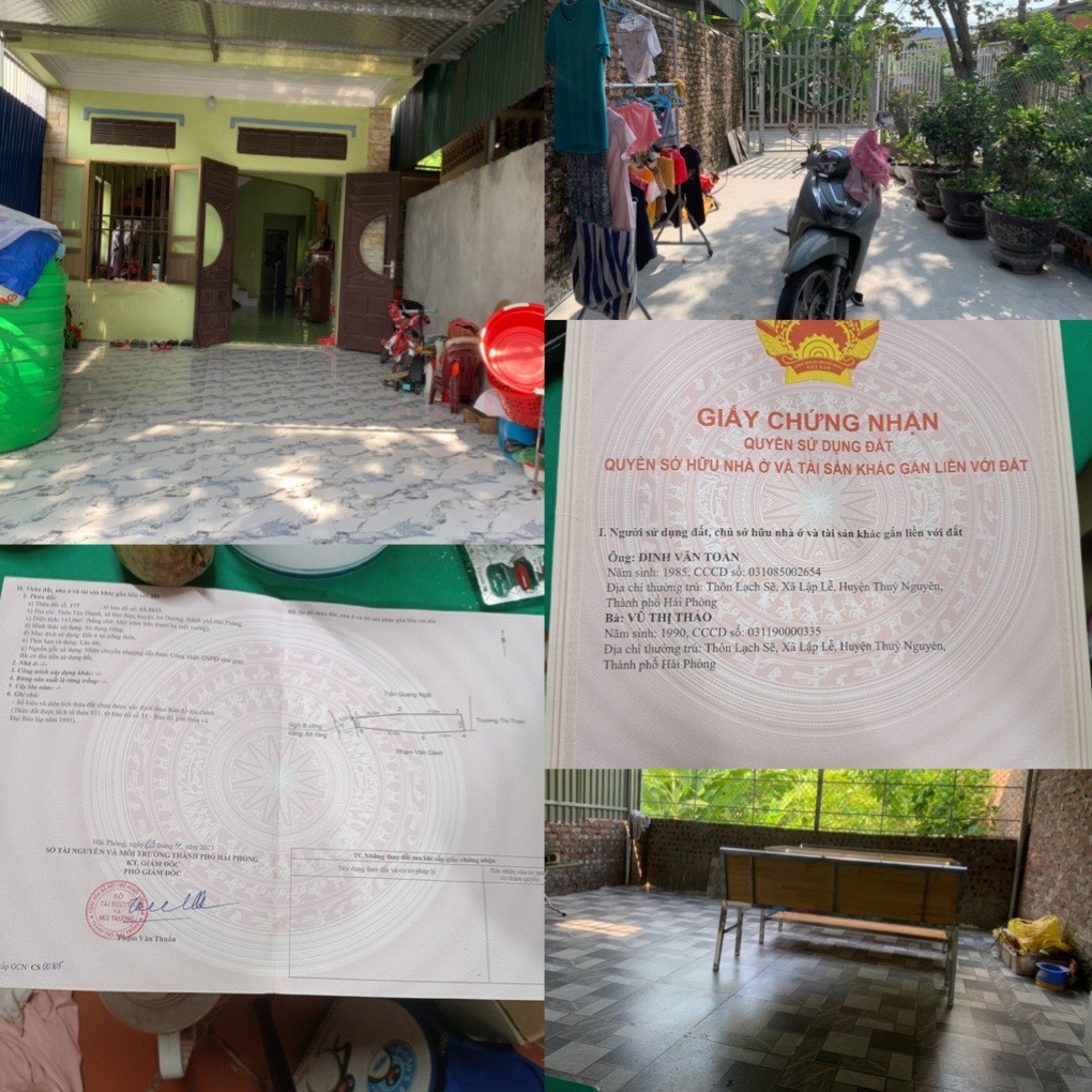 CHÍNH CHỦ CẦN BÁN GẤP MẢNH ĐẤT TẶNG NHÀ ( NHÀ MỚI XÂY ĐIỆN NƯỚC ĐẦY ĐỦ VỀ Ở ĐƯỢC NGAY) TẠI THÔN TÂN THANH, XÃ ĐẠI BẢN,