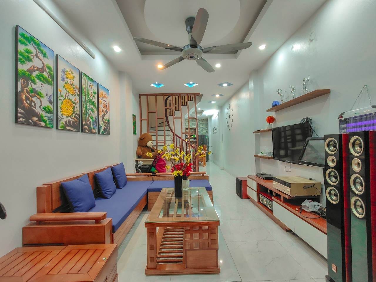 Ô TÔ – LÔ GÓC! BÁN NHÀ KIM GIANG –TX, 48M2*4T, 2 THOÁNG, GIÁ 7.95 TỶ.