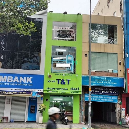 mặt tiền thương hiệu Ngô Gia Tự Q10, 4,2x18m, 3 tầng nhà mới cho thuê 45 triệu