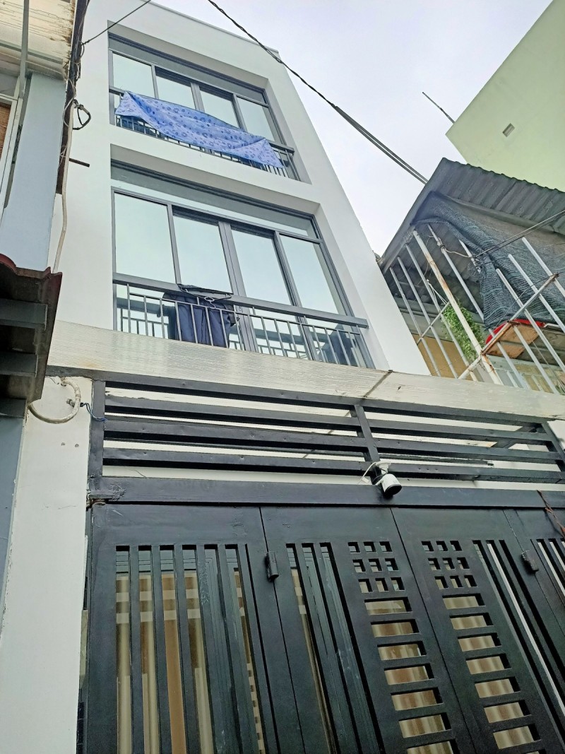 Bán Nhà Phan Văn Trị Gò Vấp 4 Tầng 38m2 Giá 4 Tỷ
