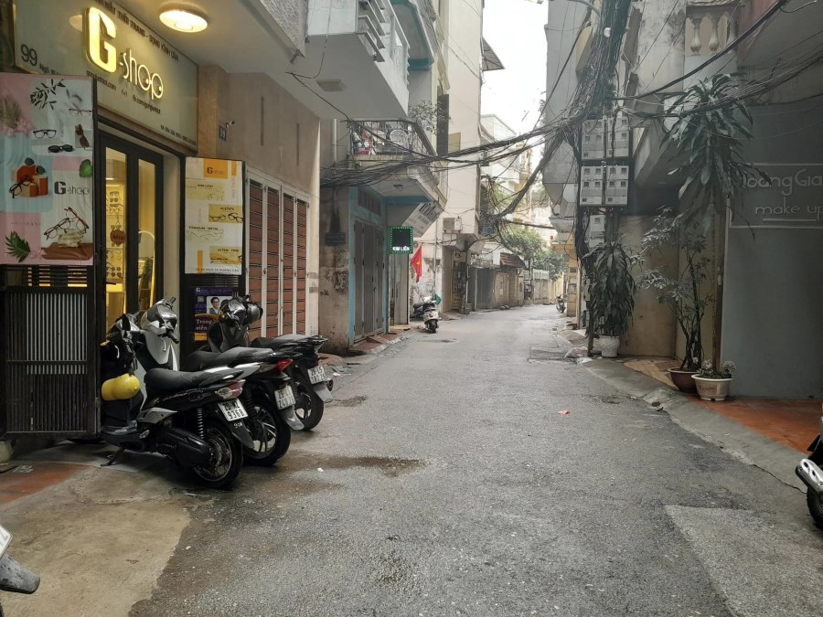 Bán tòa nhà 8 tầng thang máy phố Kim Giang 80m2*MT6m – Lô góc – Ô tô tránh – KD,VP – 12 tỷ.