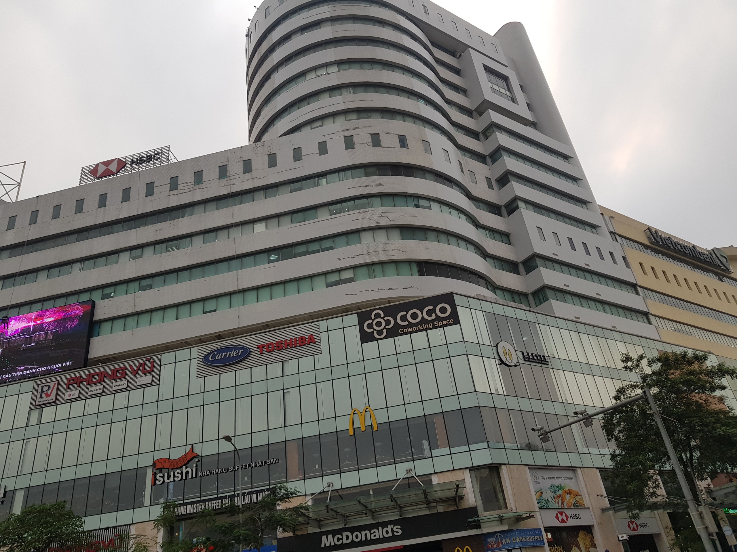 Cho thuê văn phòng tòa Việt Tower, view góc đẹp số 1 Thái Hà, Đống Đa, DT 150m2, 500m2, 1000m2