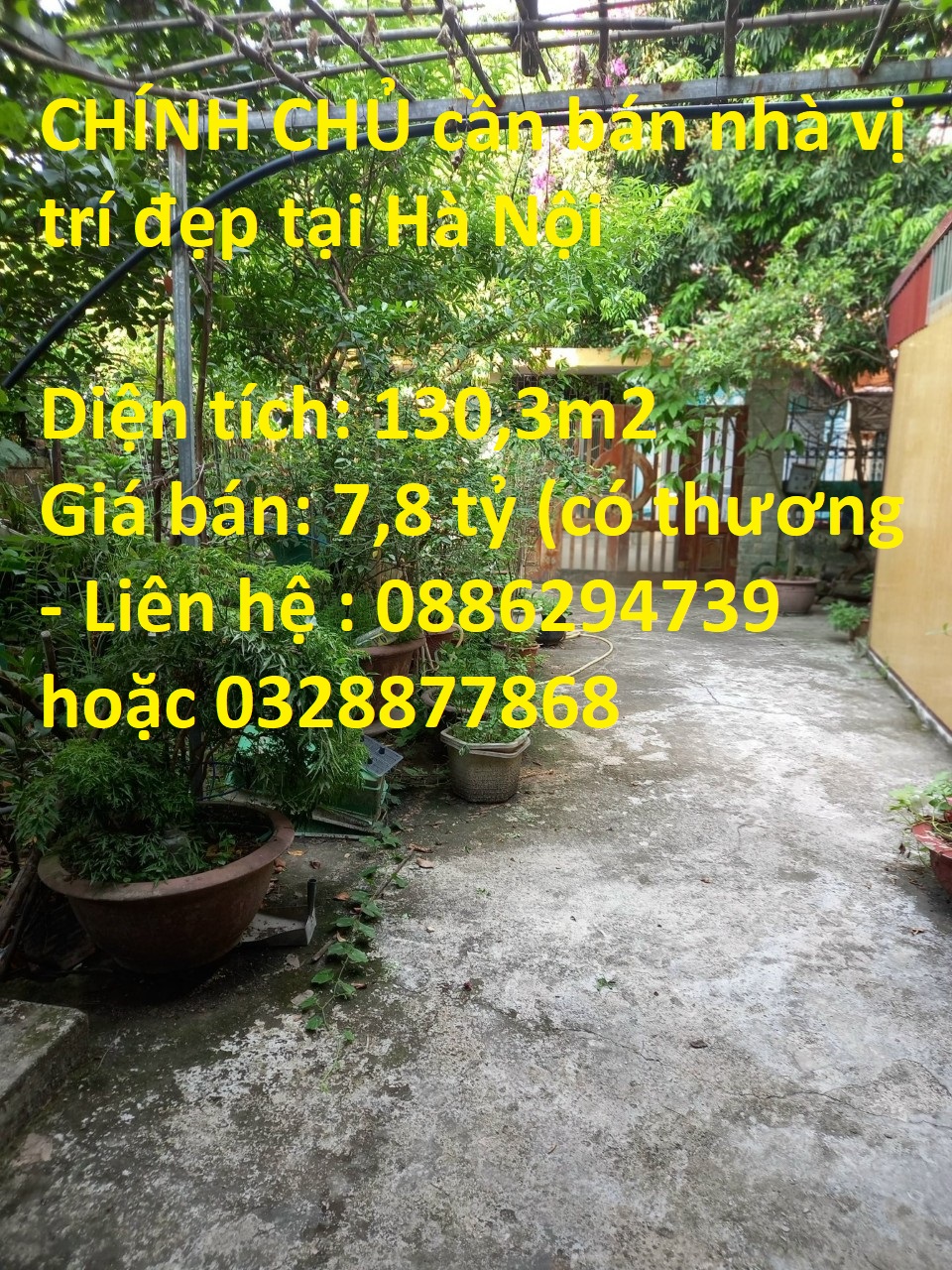 CHÍNH CHỦ bán nhà Hà Huy Tập, Thị trấn Yên Viên, Huyện Gia Lâm, Hà Nội