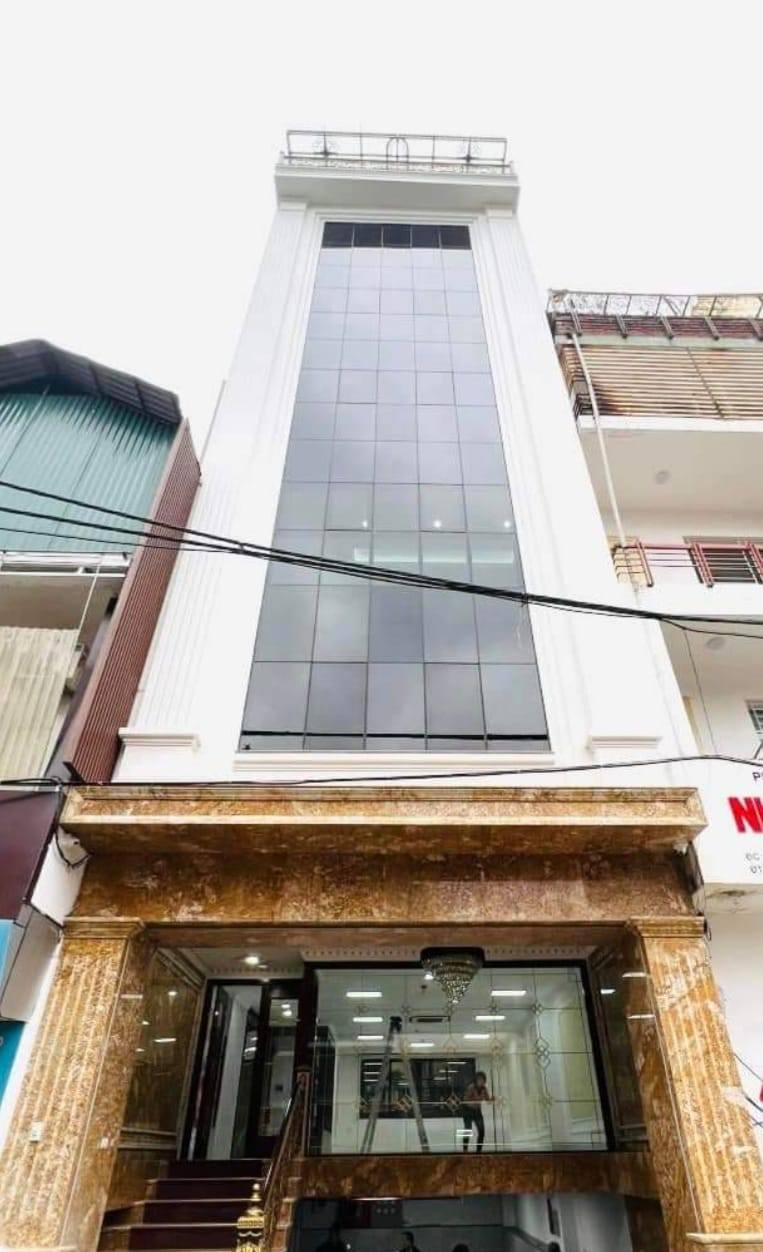 Bán Tòa Văn Phòng Mặt Phố Hoàng Ngân 100M2 9 Tầng 1 Hầm MT 6M-42 Tỷ-3 Mặt Thoáng