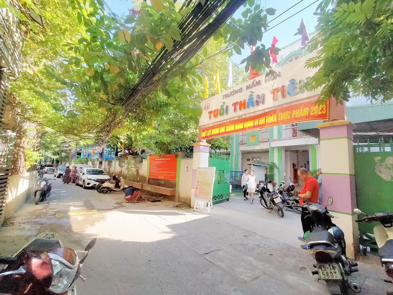 BÁN NHÀ SỐ 36 KHU PHÂN LÔ QUAN NHÂN, ĐƯỜNG 7M Ô TÔ TRÁNH, NGAY HỒ: 47M2, MT 5.1M, 5.5 TỶ -