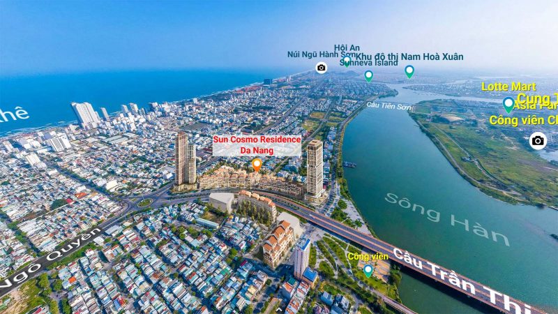Căn Hộ Trung Tâm Tp Đà Nẵng Ven Sông Hàn 0913 85 1313